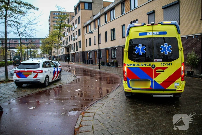 Aanrijding tussen tram en auto in Barendrecht