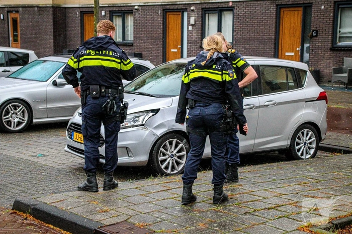 Aanrijding tussen tram en auto in Barendrecht