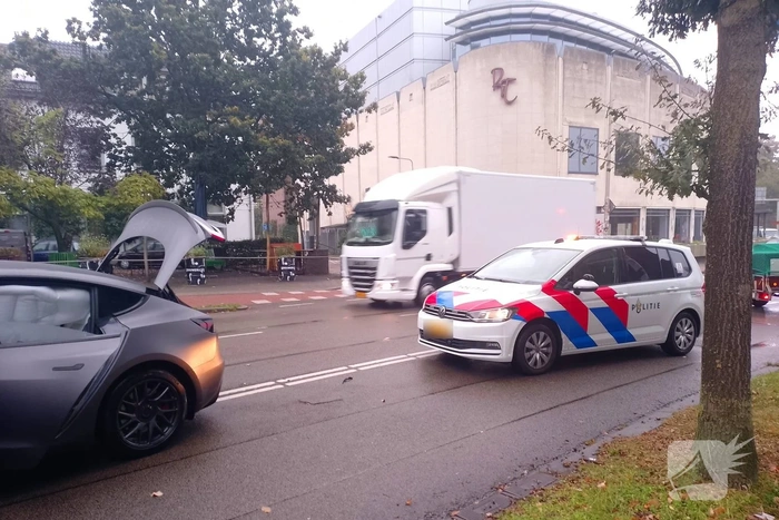 Botsing tussen Tesla en Volkswagen