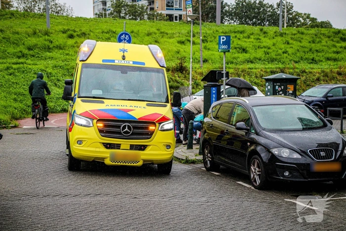 Scooterrijder betrokken bij ongeval