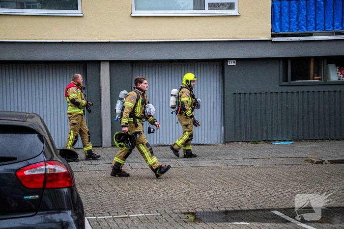 Gaslucht geconstateerd in Rotterdamse portiekwoning
