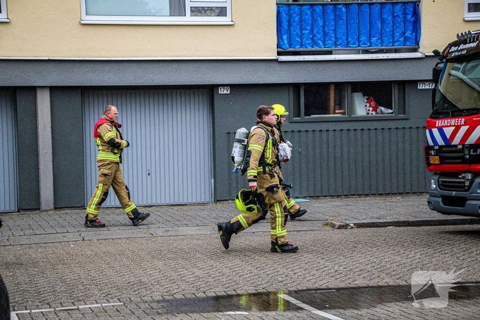 Gaslucht geconstateerd in Rotterdamse portiekwoning