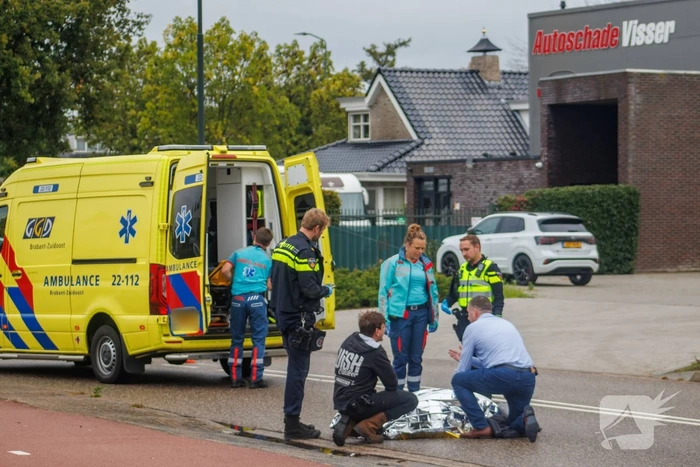 Scooterrijder gewond bij eenzijdig ongeval