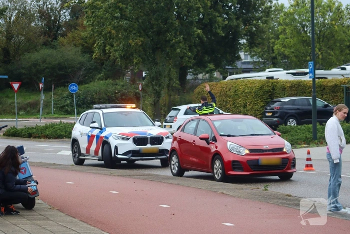 Scooterrijder gewond bij eenzijdig ongeval