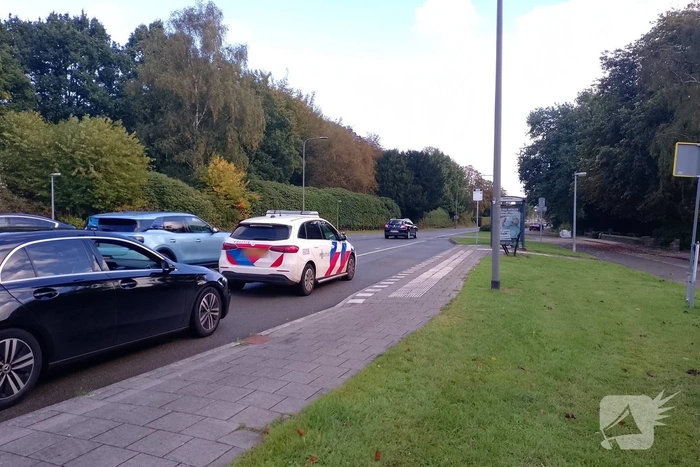Motorrijder ten val door gladheid