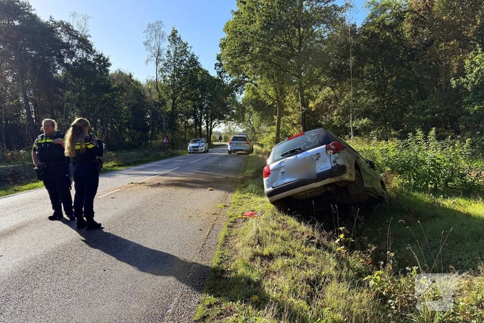 Jongeman gewond bij eenzijdig ongeval