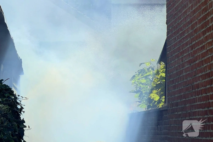 Brand in schuurtje onder controle