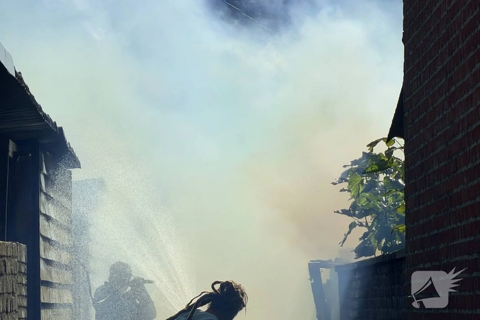 Brand in schuurtje onder controle