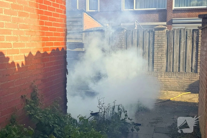 Brand in schuurtje onder controle