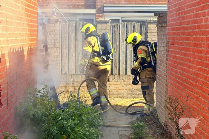 Brand in schuurtje onder controle
