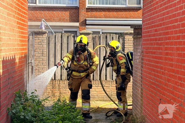 Brand in schuurtje onder controle