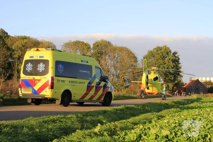 Fotograaf aangereden bij medische noodsituatie