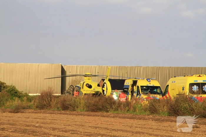 Fotograaf aangereden bij medische noodsituatie