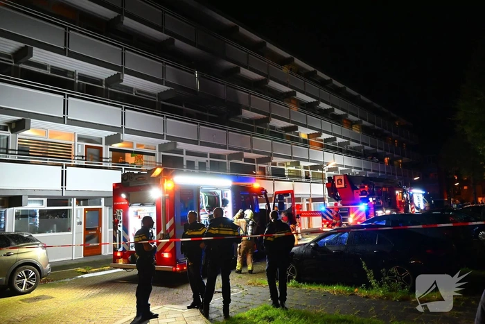 Scootmobiel veroorzaakt brand