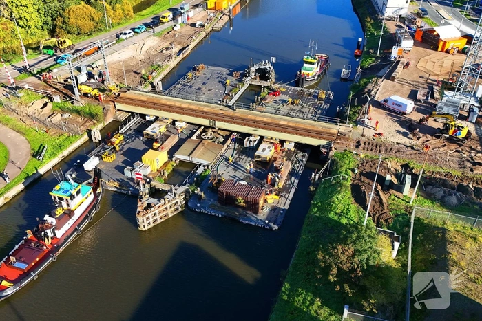 Grootschalige werkzaamheden aan Gouwespoorbrug van start, negen maanden geen treinen