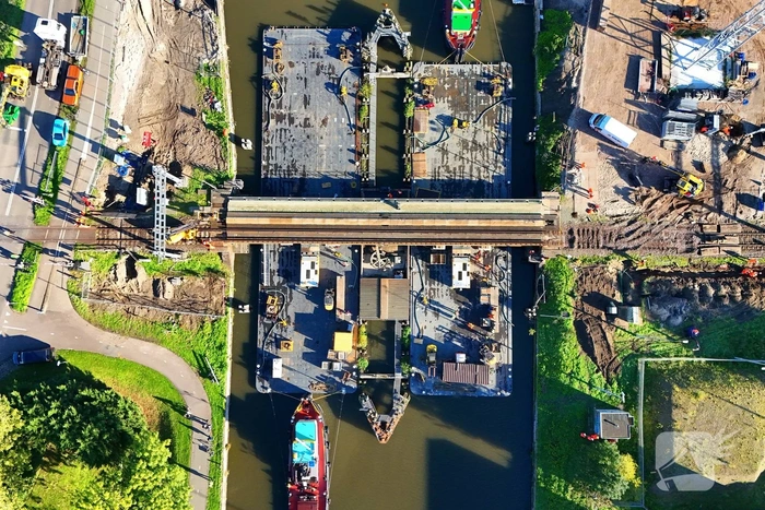 Grootschalige werkzaamheden aan Gouwespoorbrug van start, negen maanden geen treinen