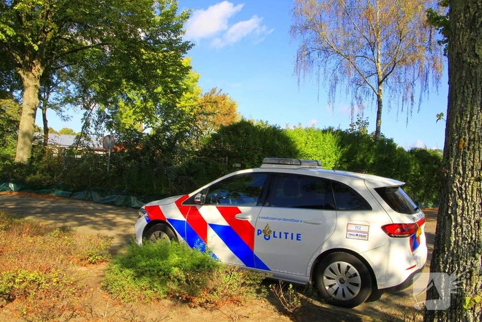 Politie voert inval uit in woonwagenkamp