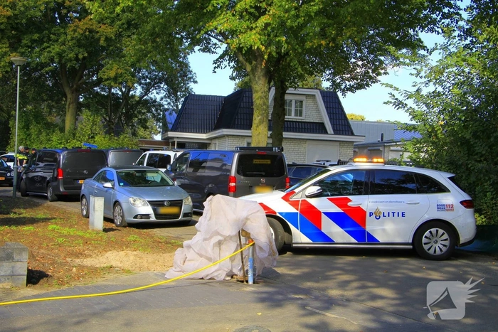 Politie voert inval uit in woonwagenkamp