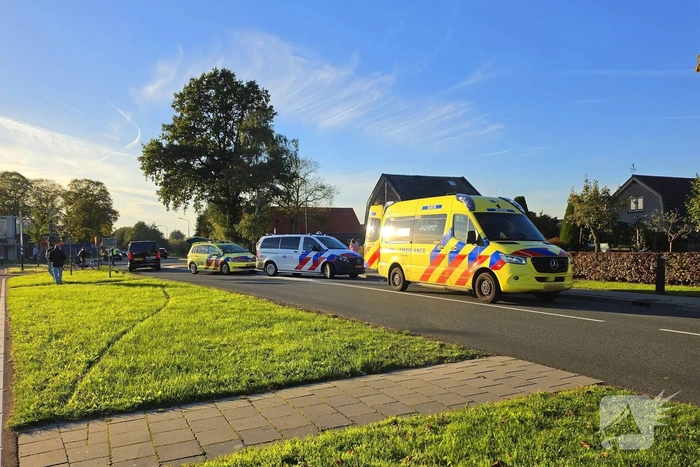 Fietser gewond bij aanrijding met auto