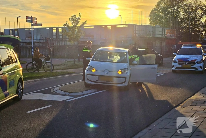 Fietser gewond bij aanrijding met auto