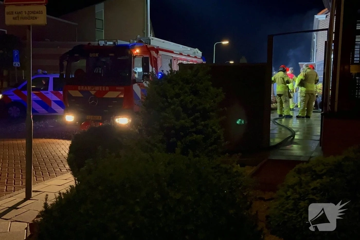 Snel ingrijpen voorkomt uitbreiding brand