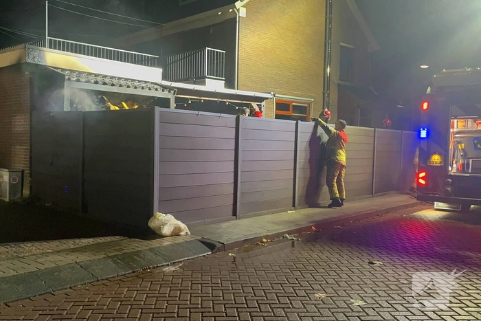 Snel ingrijpen voorkomt uitbreiding brand