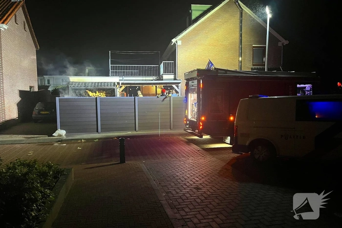 Snel ingrijpen voorkomt uitbreiding brand