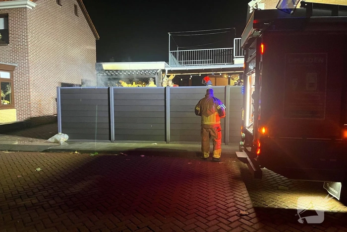 Snel ingrijpen voorkomt uitbreiding brand