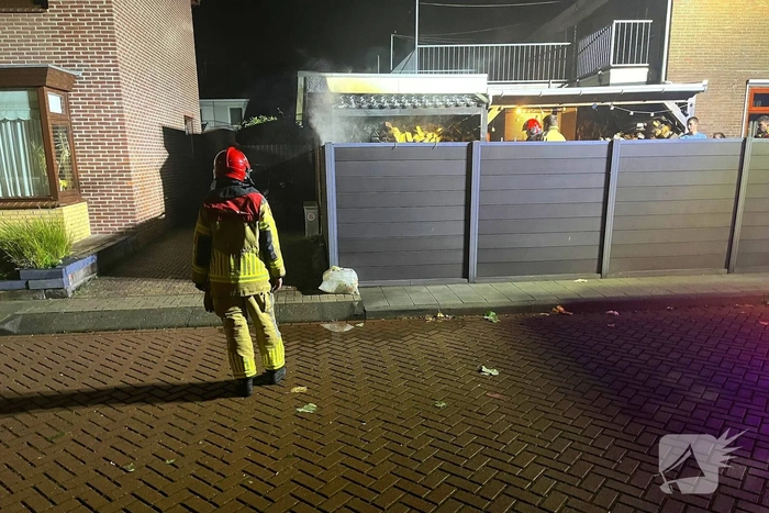 Snel ingrijpen voorkomt uitbreiding brand
