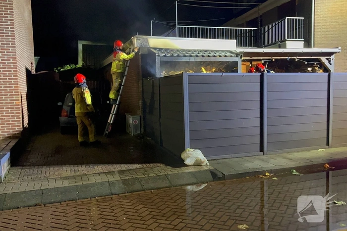 Snel ingrijpen voorkomt uitbreiding brand