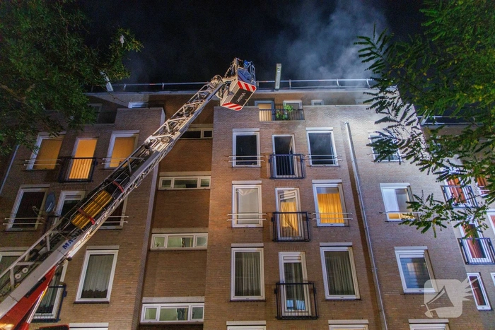 Woningbrand leidt tot evacuatie van bewoners