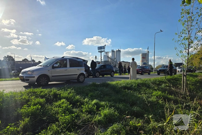 Drie voertuigen betrokken bij aanrijding