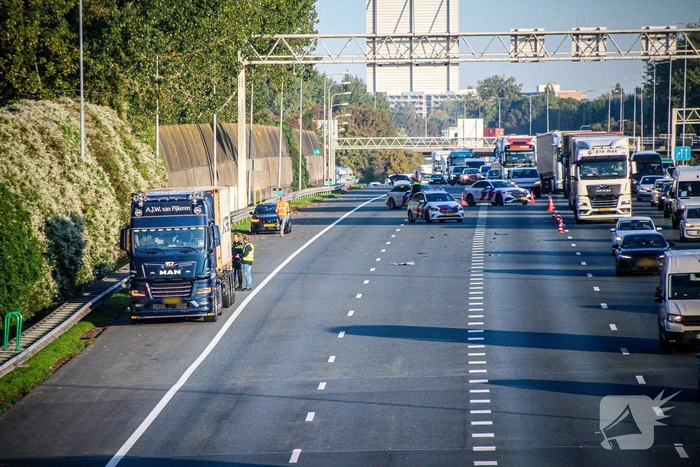 ongeval rijksweg a16 re 28,4 ridderkerk