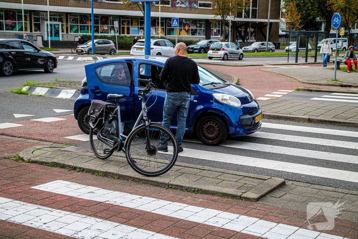 Traumahelikopter opgeroepen bij ongeval tussen auto en fietser