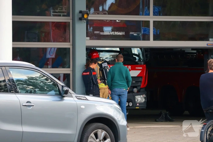 Brand in brandweerkazerne onder controle