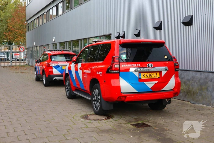 Brand in brandweerkazerne onder controle
