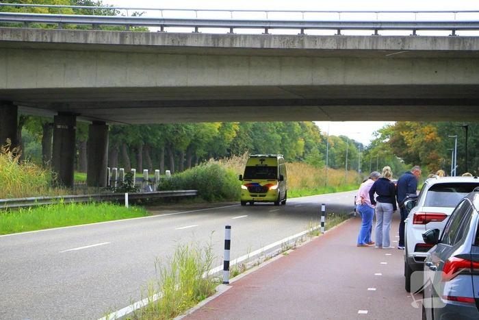 Fietsmeisje raakt gewond bij ongeval