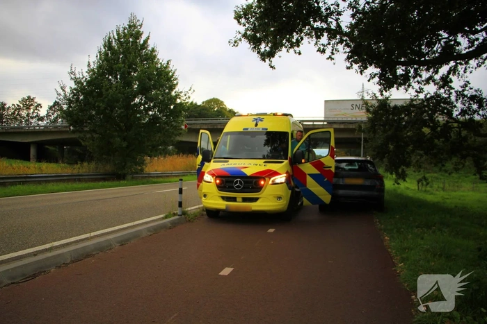 Fietsmeisje raakt gewond bij ongeval