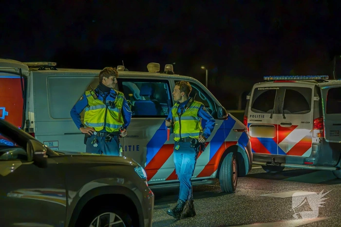 Politie voert verkeerscontrole uit