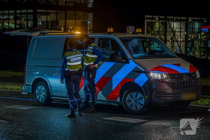 Politie voert verkeerscontrole uit