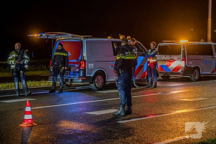Politie voert verkeerscontrole uit
