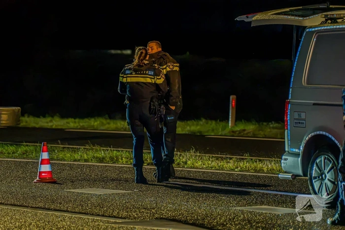 Politie voert verkeerscontrole uit
