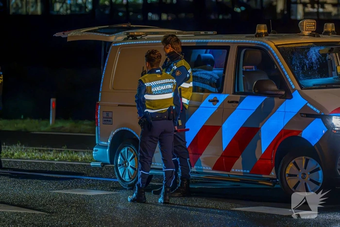 Politie voert verkeerscontrole uit