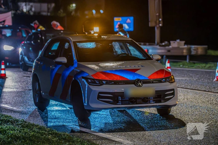 Politie voert verkeerscontrole uit