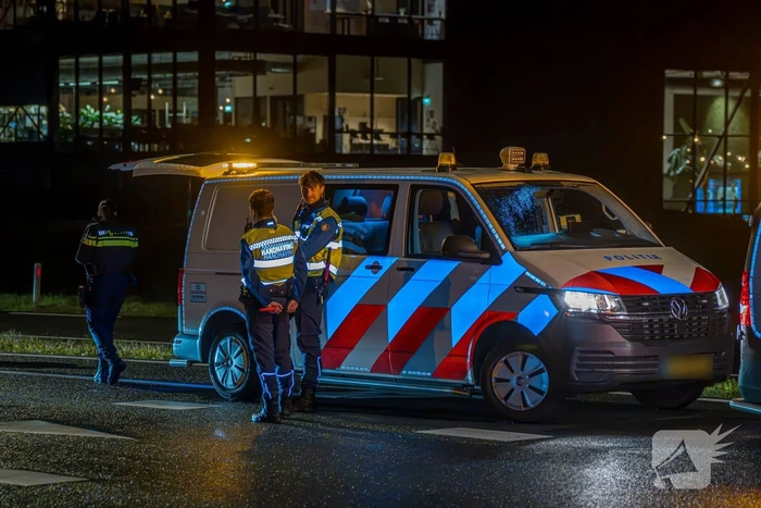 Politie voert verkeerscontrole uit