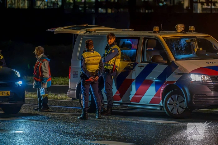 Politie voert verkeerscontrole uit
