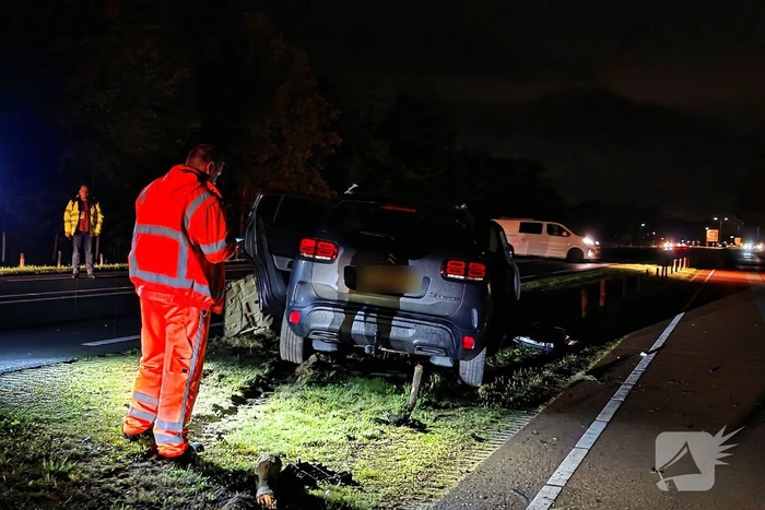 Politie neemt persoon mee na ongeval