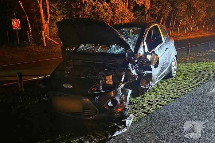 Politie neemt persoon mee na ongeval