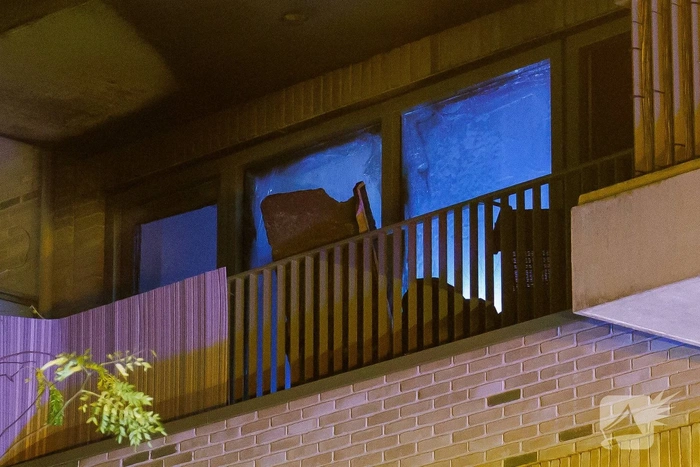 Middelbrand in appartement leidt tot ontruiming