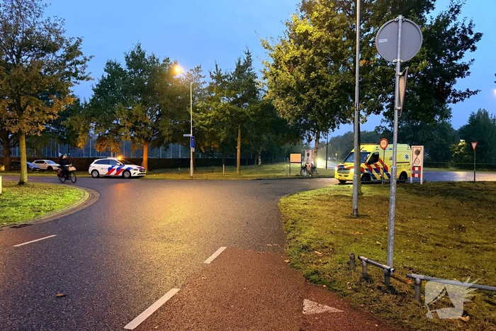 Fietser gewond bij aanrijding met auto